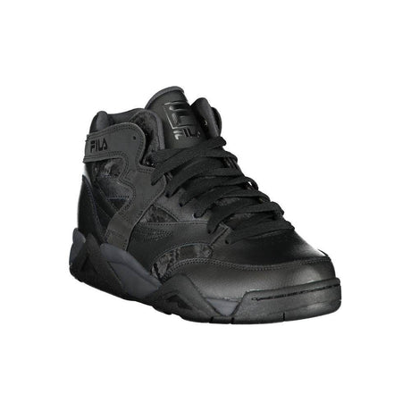 Fila High-Top Sports Sneakers with Contrast Details - Hilstor