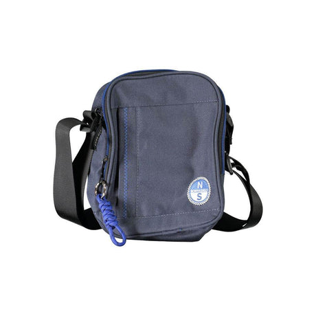 North Sails Blue Polyester Men Shoulder Bag - Hilstor