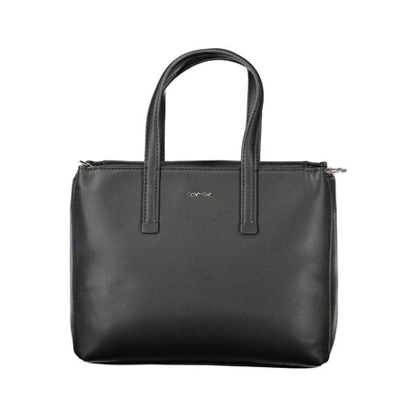 Calvin Klein Black Polyester Women Handbag - Hilstor