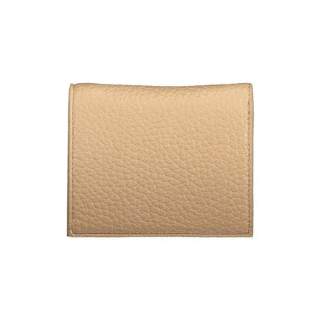 Mario Valentino Beige Polyethylene Wallet - Hilstor