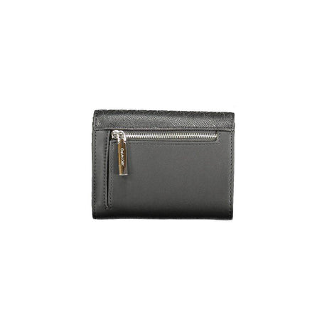 Calvin Klein Black Polyester Women Wallet - Hilstor