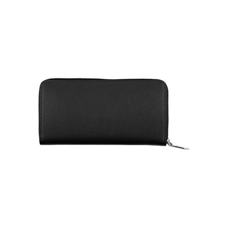 Calvin Klein Black Polyethylene Women Wallet - Hilstor