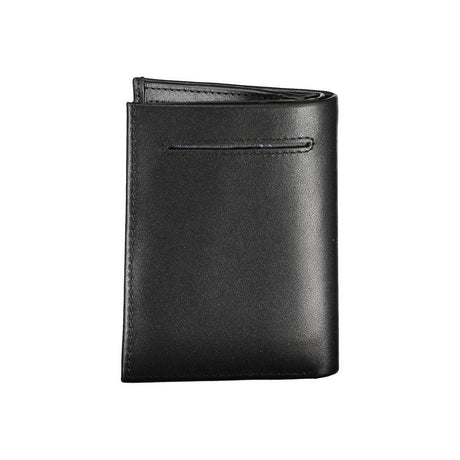 Calvin Klein Sleek Black Leather RFID Wallet - Hilstor