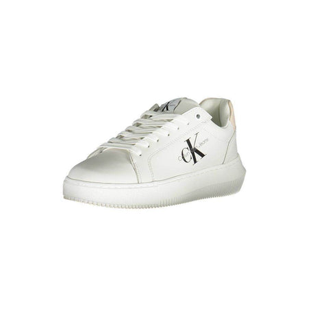 Calvin Klein White Polyester Women Sneaker - Hilstor