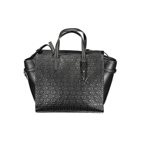 Calvin Klein Black Polyester Women Handbag - Hilstor