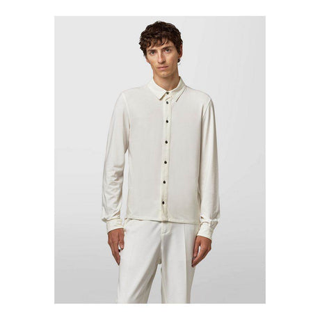 Alpha Studio White Cotton Shirt - Hilstor