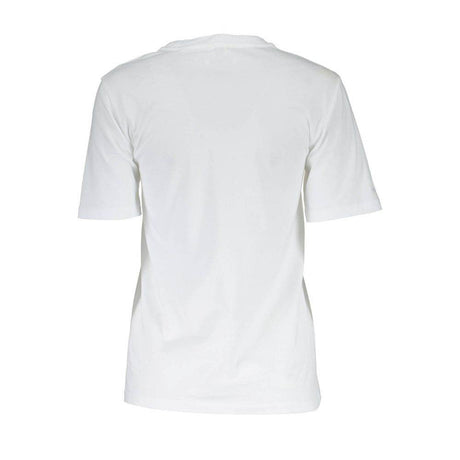 Gant White Cotton Men T-Shirt - Hilstor