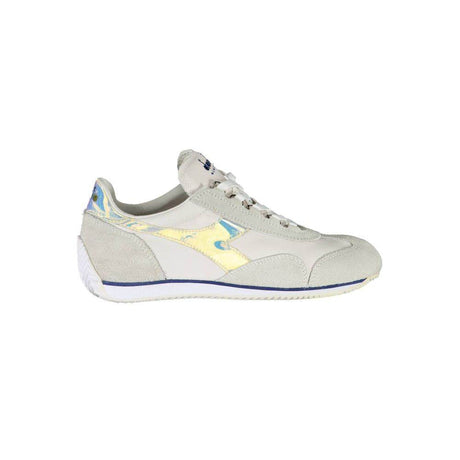 Diadora White Leather Women Sneaker - Hilstor
