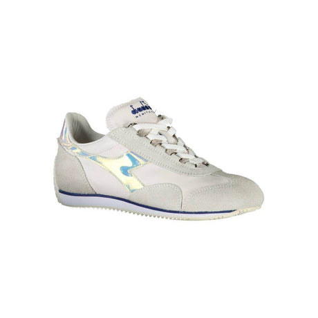 Diadora White Leather Women Sneaker - Hilstor