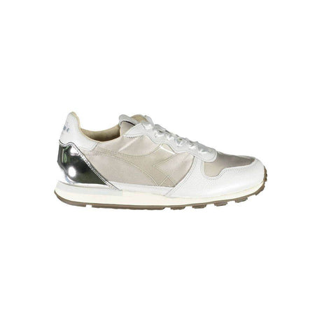 Diadora Gray Leather Women Sneaker - Hilstor