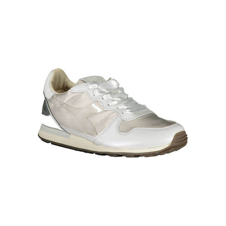 Diadora Gray Leather Women Sneaker - Hilstor