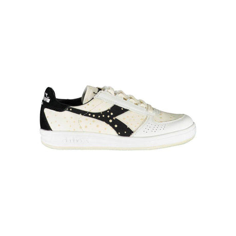 Diadora White Leather Women Sneaker - Hilstor
