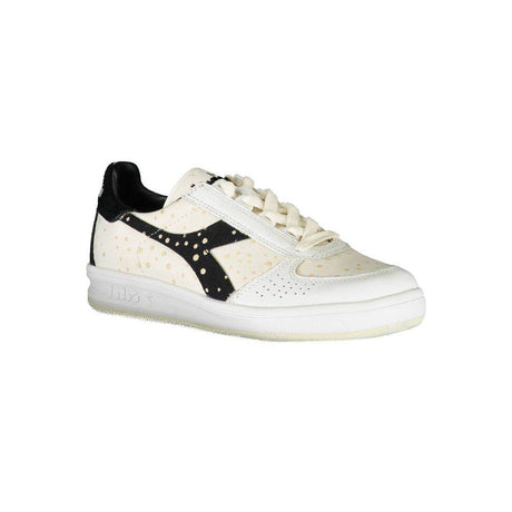 Diadora White Leather Women Sneaker - Hilstor