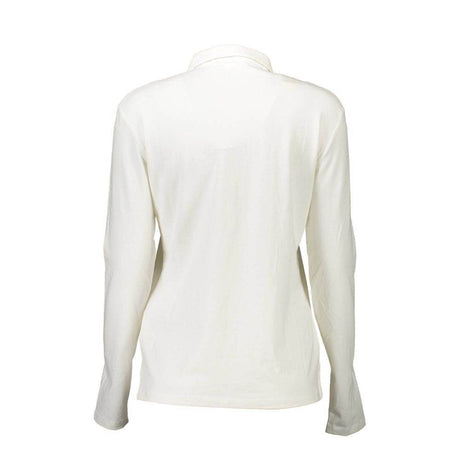 U.S. POLO ASSN. White Cotton Women Polo Shirt - Hilstor