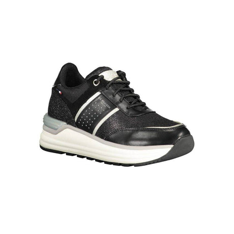 U.S. POLO ASSN. Black Polyester Sneaker - Hilstor