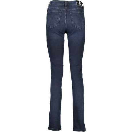 Calvin Klein Blue Cotton Women Jeans - Hilstor