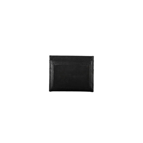 Calvin Klein Black Leather Men Wallet - Hilstor