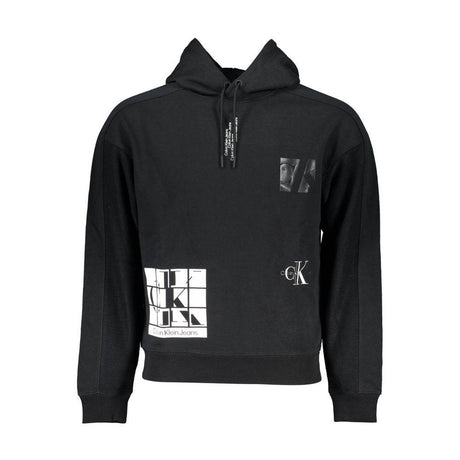 Calvin Klein Black Cotton Men Sweater - Hilstor