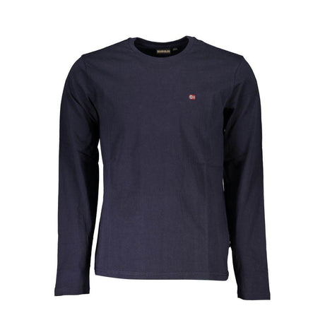 Napapijri Blue Cotton T-Shirt - Hilstor