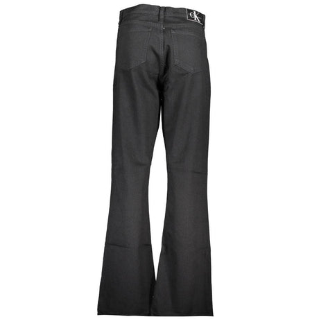 Calvin Klein Black Cotton Women Jeans - Hilstor