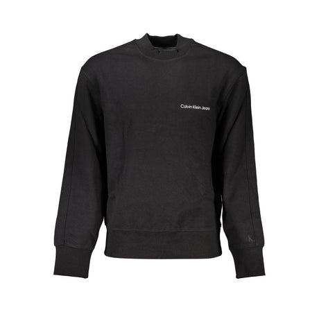 Calvin Klein Black Cotton Men Sweater - Hilstor