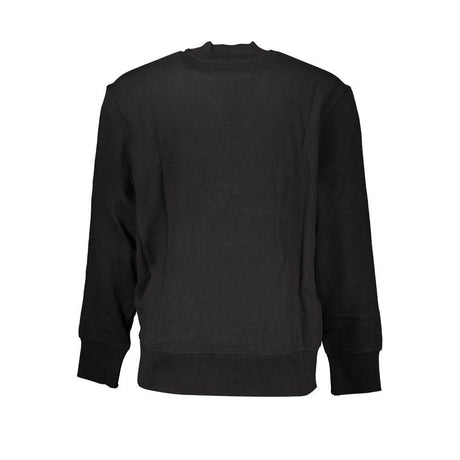 Calvin Klein Black Cotton Men Sweater - Hilstor