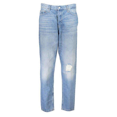 Calvin Klein Blue Cotton Women Jeans - Hilstor