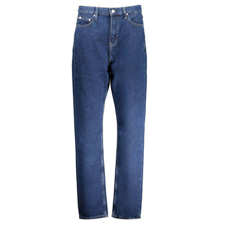 Calvin Klein Blue Cotton Women Jeans - Hilstor
