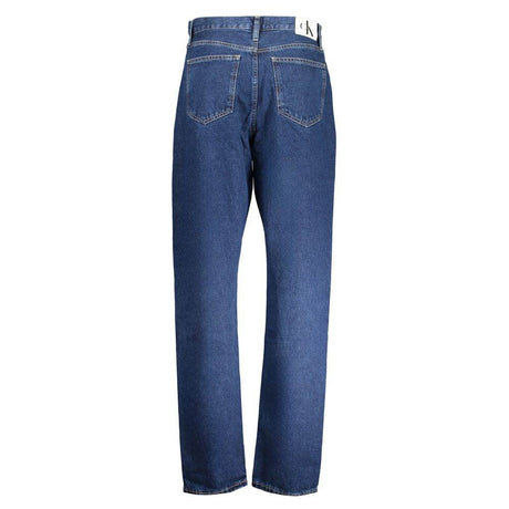 Calvin Klein Blue Cotton Women Jeans - Hilstor