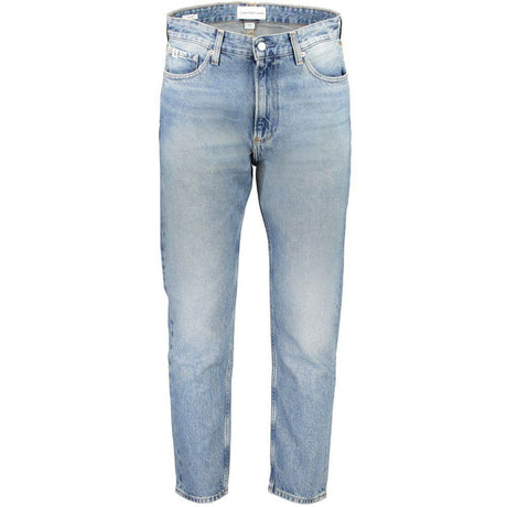 Calvin Klein Blue Cotton Men Jeans - Hilstor