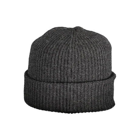 K-WAY Gray Wool Men Cap - Hilstor