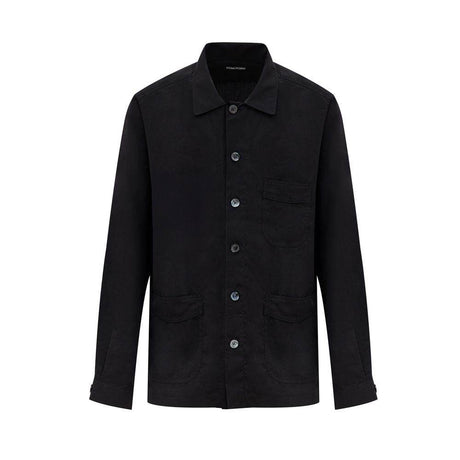 Tom Ford Black Lyocell Shirt - Hilstor