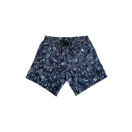 Trussardi Beachwear Blue Polyester Men Swim Shorts - Hilstor