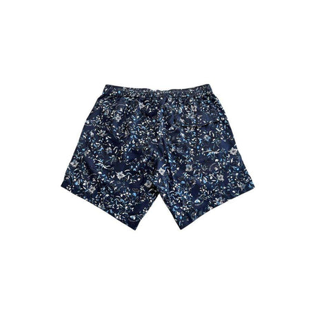 Trussardi Beachwear Blue Polyester Men Swim Shorts - Hilstor