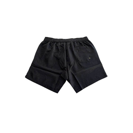 Trussardi Beachwear Black Polyester Men Swim Shorts - Hilstor