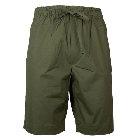Alpha Studio Green Cotton Short - Hilstor