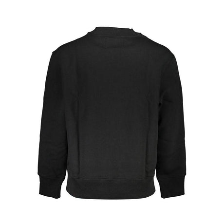 Calvin Klein Black Cotton Men Sweater - Hilstor
