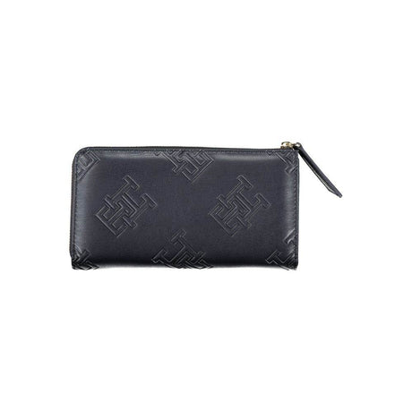 Tommy Hilfiger Elegant Blue Zip-Around Wallet - Hilstor