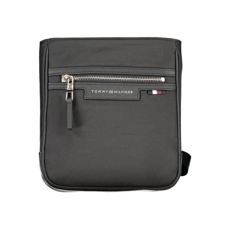 Tommy Hilfiger Black Polyester Shoulder Bag - Hilstor