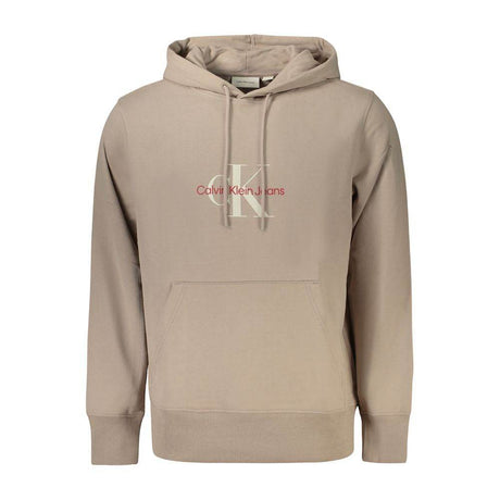 Calvin Klein Beige Cotton Men Sweater - Hilstor