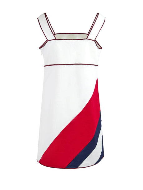 Gucci White polyester and Cotton short dress - Hilstor