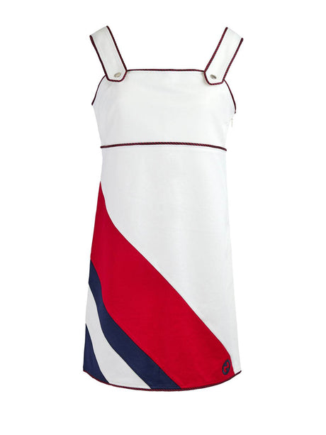 Gucci White polyester and Cotton short dress - Hilstor