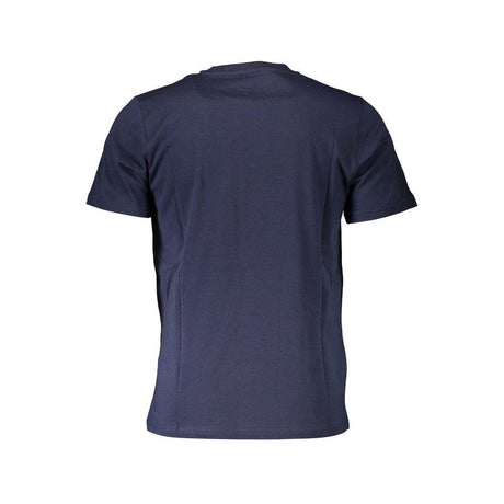 North Sails Blue Cotton Men T-Shirt - Hilstor