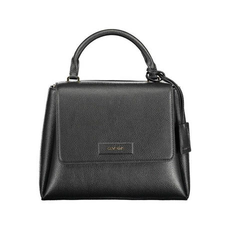 Calvin Klein Black Polyester Women Handbag - Hilstor
