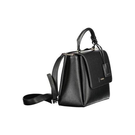 Calvin Klein Black Polyester Women Handbag - Hilstor