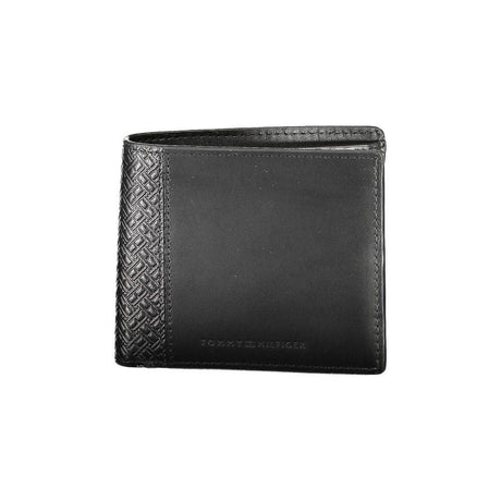 Tommy Hilfiger Black Leather Men Wallet - Hilstor