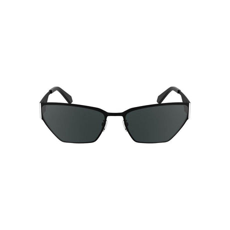 Calvin Klein Black Metal Women Sunglasses - Hilstor