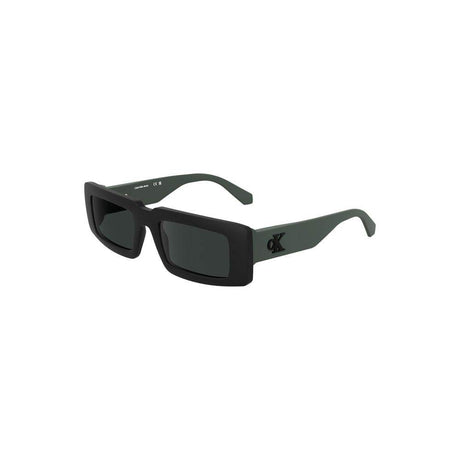 Calvin Klein Black Bio-Based Fabric Men Sunglasses - Hilstor