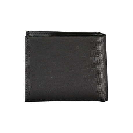 Calvin Klein Elegant Black Leather Wallet with RFID Block - Hilstor