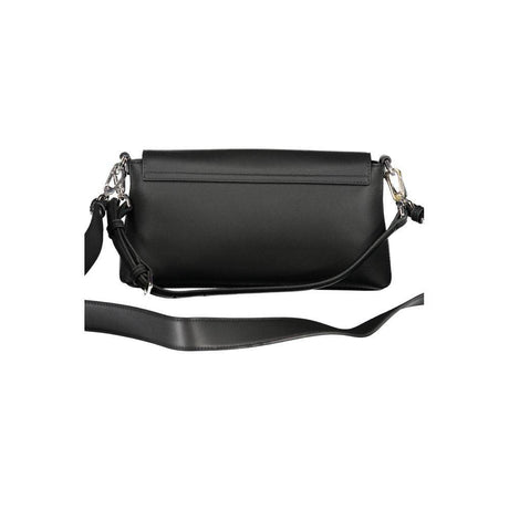 Calvin Klein Black Polyester Handbag - Hilstor